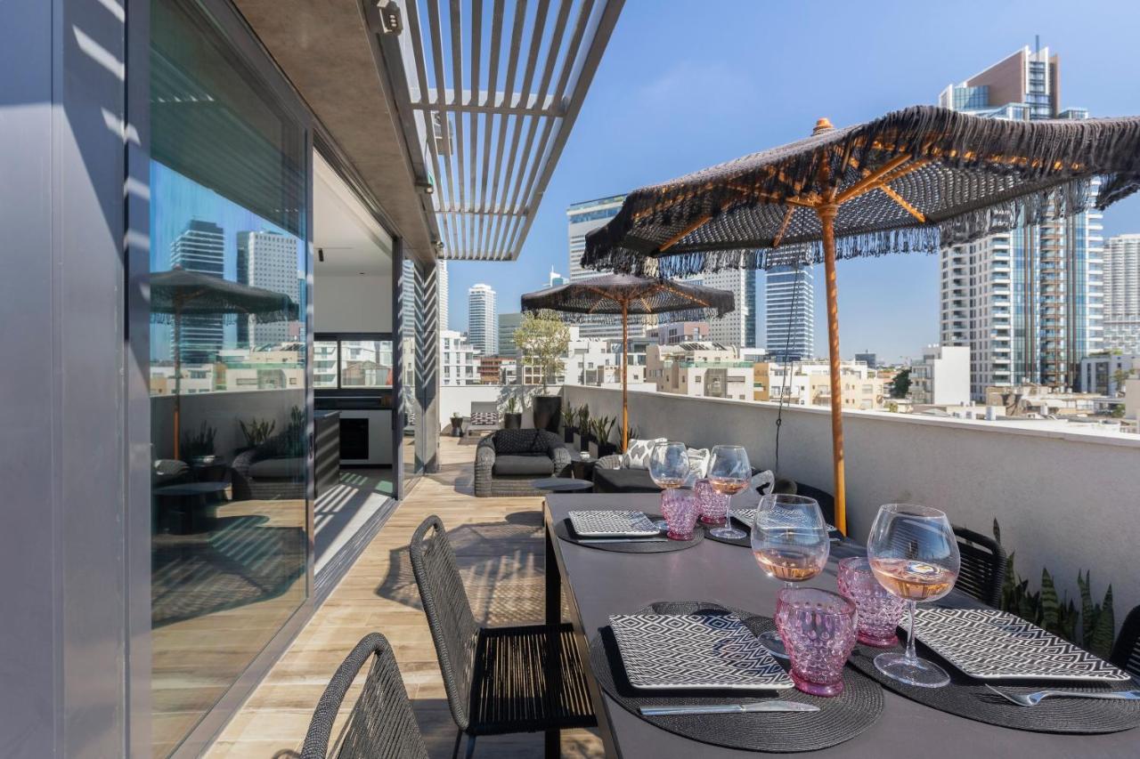 Blue Sky Penthouse By Five Stay Tel Aviv Eksteriør bilde