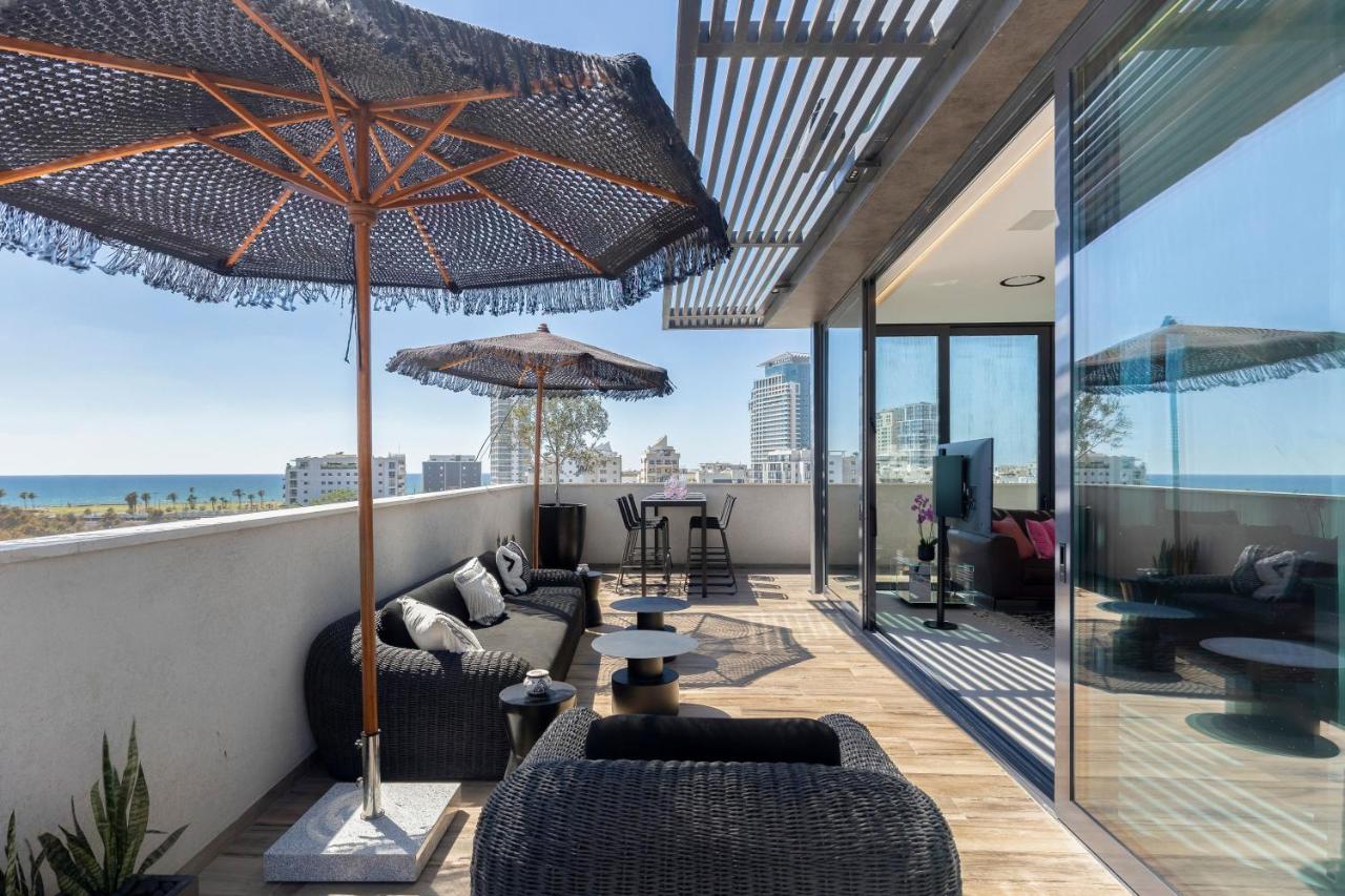 Blue Sky Penthouse By Five Stay Tel Aviv Eksteriør bilde