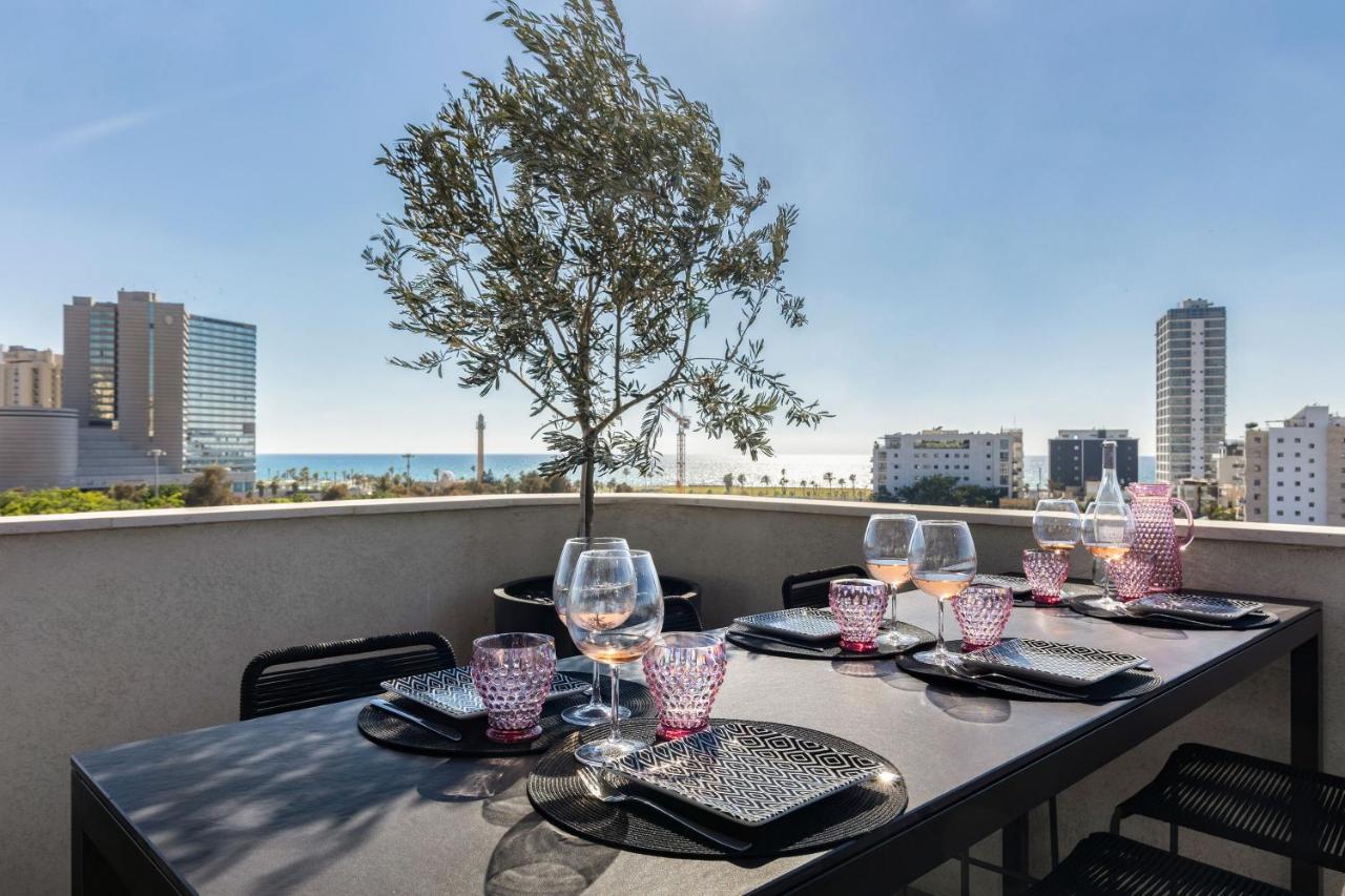 Blue Sky Penthouse By Five Stay Tel Aviv Eksteriør bilde